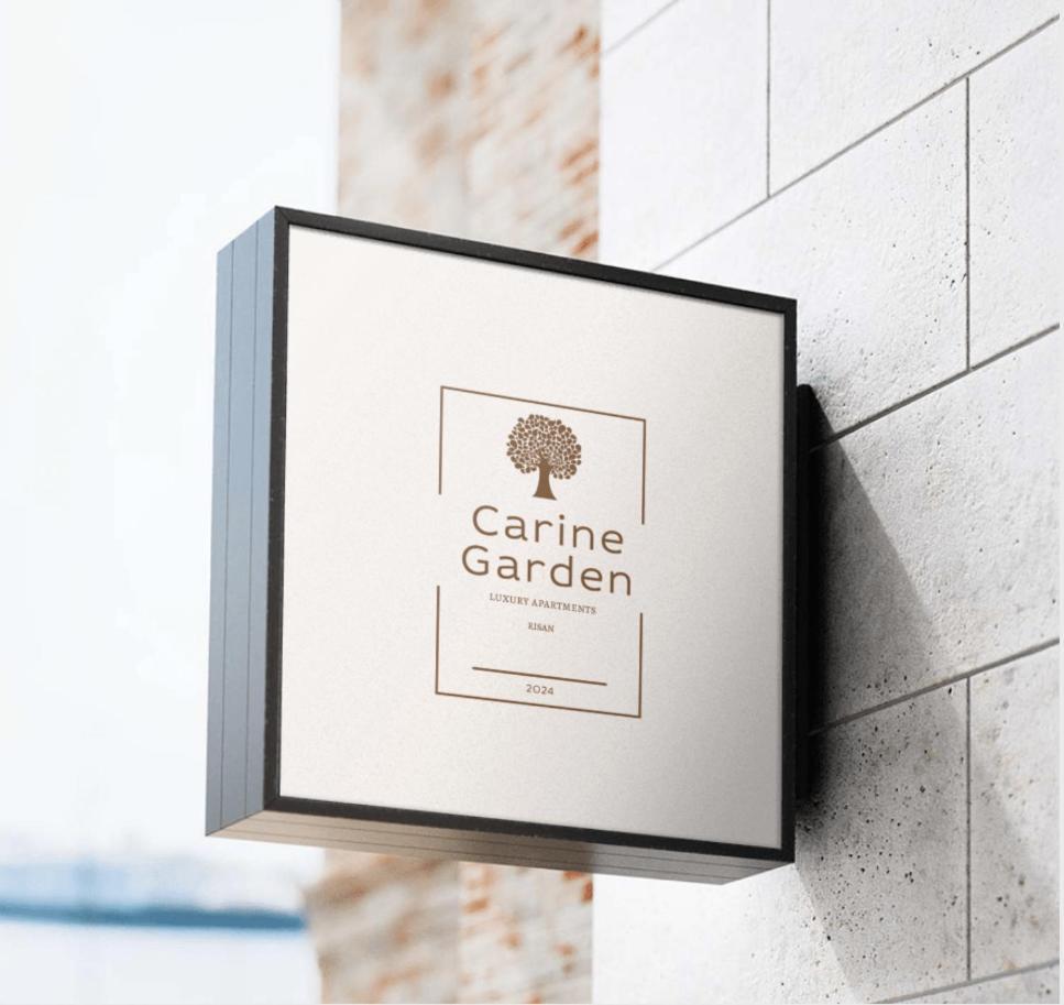 Carine Garden Daire Risan Dış mekan fotoğraf